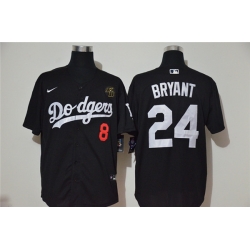 Dodgers 24 Kobe Bryant Black 2020 Nike KB Cool Base Jersey