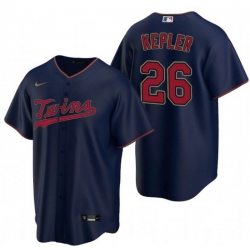 Men Minnesota Twins 26 Max Kepler Navy Cool Base Stitched Jerse