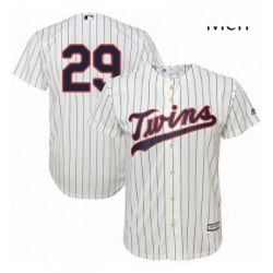 Mens Majestic Minnesota Twins 29 Rod Carew Replica Cream Alternate Cool Base MLB Jersey