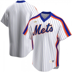 Men New York Mets Nike Home Cooperstown Collection Team MLB Jersey White