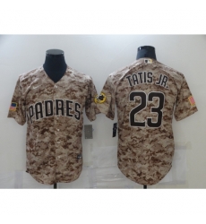 Men's San Diego Padres #23 Fernando Tatis Jr. Authentic Camo Realtree Collection Jersey