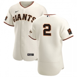 San Francisco Giants 2 Daniel Robertson Men Nike Cream Home 2020 Authentic 20 at 24 Patch Player MLB Jersey