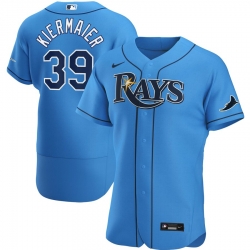 Men Tampa Bay Rays 39 Kevin Kiermaier Men Nike Light Blue Alternate 2020 Flex Base Player MLB Jersey