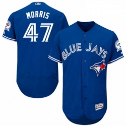 Mens Majestic Toronto Blue Jays 47 Jack Morris Royal Blue Alternate Flex Base Authentic Collection MLB Jersey