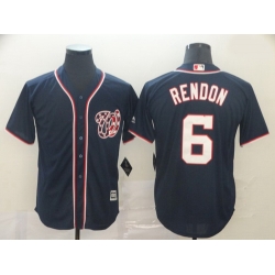 Nationals 6 Anthony Rendon Navy Cool Base Jersey