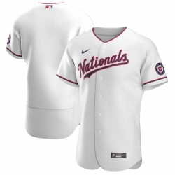 Nationals Blank White Nike 2020 Flexbase Jersey