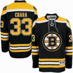 Boston Bruins 33 Chara Black Hockey Jersey