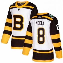 Mens Adidas Boston Bruins 8 Cam Neely Authentic White 2019 Winter Classic NHL Jersey 