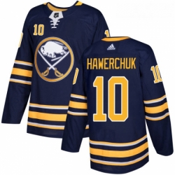 Youth Adidas Buffalo Sabres 10 Dale Hawerchuk Premier Navy Blue Home NHL Jersey 