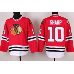 Chicago Blackhawks 10 Patrick Sharp Red NHL Jersey