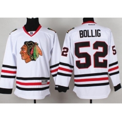 Chicago Blackhawks 52 Brandon Bollig White NHL Jerseys