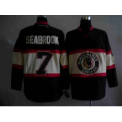 Chicago Blackhawks 7# SEABROOK black