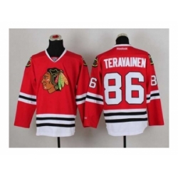 NHL Jerseys Chicago Blackhawks #86 Teravainen red