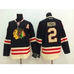 NHL chicago blackhawks #2 keith black jerseys(2015 new classic)