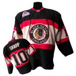 RBK Chicago Blackhawks #10 PATRICK SHARP WINTER CLASSIC Black