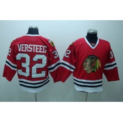 RBK Chicago Blackhawks #32 VERSTEEG jersey red