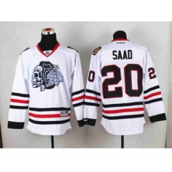 nhl jerseys chicago blackhawks #20 saad white-1[the skeleton head]