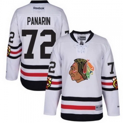 Blackhawks #72 Artemi Panarin White 2017 Winter Classic Stitched Youth NHL Jersey