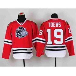 youth nhl jerseys chicago blackhawks #19 toews red-1[the skeleton head]