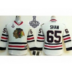 youth nhl jerseys chicago blackhawks #65 shaw white[2015 stanley cup]