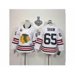 youth nhl jerseys chicago blackhawks #65 shaw white[2015 winter classic][2015 stanley cup]