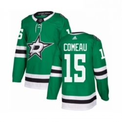 Mens Adidas Dallas Stars 15 Blake Comeau Premier Green Home NHL Jersey 