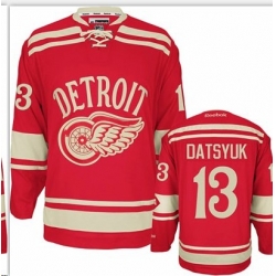 Detroit Red Wings 13 Datsyuk Red Color Jerseys[2014 winter classic]