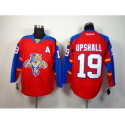 NHL Florida Panthers #19 Scottie Upshall Red Stitched Jerseys