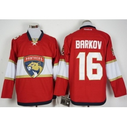 Panthers #16 Aleksander Barkov Red New Stitched NHL Jersey