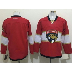 Panthers Blank New Red Stitched NHL Jersey