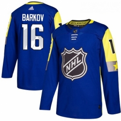 Youth Adidas Florida Panthers 16 Aleksander Barkov Authentic Royal Blue 2018 All Star Atlantic Division NHL Jersey 