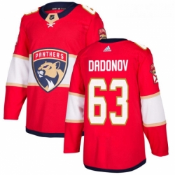 Youth Adidas Florida Panthers 63 Evgenii Dadonov Premier Red Home NHL Jersey 