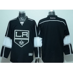 Los Angeles Kings Blank Black Home Stitched NHL Jersey