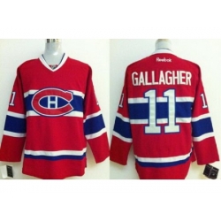 Montreal Canadiens 11 Brendan Gallagher Red NHL Hockey Jerseys