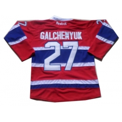 NHL Jerseys Montreal Canadiens #27 Galchenyuk red Jerseys