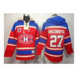 NHL Jerseys Montreal Canadiens #27 Galchenyuk red[pullover hooded sweatshirt]