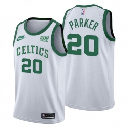 Men Boston Celtics 20 Jabari Parker Men Nike Releases Classic Edition NBA 75th Anniversary Jersey White