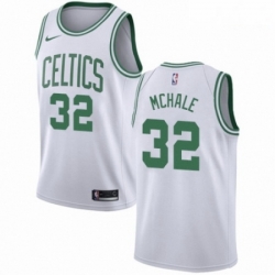 Mens Nike Boston Celtics 32 Kevin Mchale Authentic White NBA Jersey Association Edition 