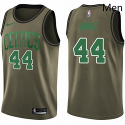 Mens Nike Boston Celtics 44 Danny Ainge Swingman Green Salute to Service NBA Jersey