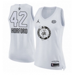 Womens Nike Jordan Boston Celtics 42 Al Horford Swingman White 2018 All Star Game NBA Jersey