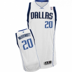 Youth Adidas Dallas Mavericks 20 Doug McDermott Authentic White Home NBA Jersey 