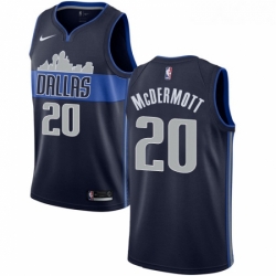 Youth Nike Dallas Mavericks 20 Doug McDermott Swingman Navy Blue NBA Jersey Statement Edition 