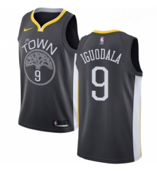 Youth Nike Golden State Warriors 9 Andre Iguodala Swingman Black Alternate NBA Jersey Statement Edition