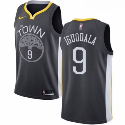 Youth Nike Golden State Warriors 9 Andre Iguodala Swingman Black Alternate NBA Jersey Statement Edition