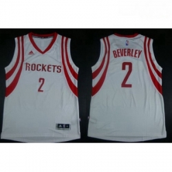 Revolution 30 Rockets 2 Patrick Beverley White Road Stitched NBA Jersey 