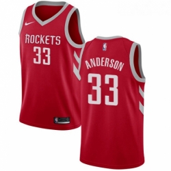 Youth Nike Houston Rockets 33 Ryan Anderson Swingman Red Road NBA Jersey Icon Edition