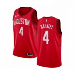 Youth Nike Houston Rockets 4 Charles Barkley Red Swingman Jersey Earned Edition