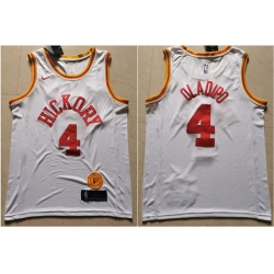 Pacers 4 Victor Oladipo White Nike Swingman Jersey