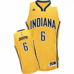 Youth Adidas Indiana Pacers 6 Cory Joseph Swingman Gold Alternate NBA Jersey 