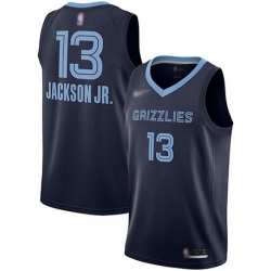 Grizzlies  13 Jaren Jackson Jr. Navy Blue Basketball Swingman Icon Edition Jersey